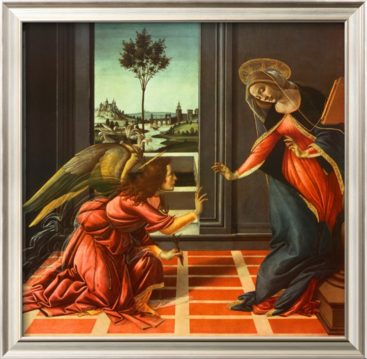 Annunciation By Sandro Botticelli